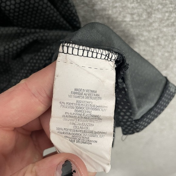 Polo Ralph Lauren Geometric Camo Shirt Mens Size Small Gray Stretch‎ Pony Golf - Picture 4 of 8